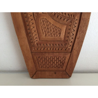 Wooden wall decoration panel